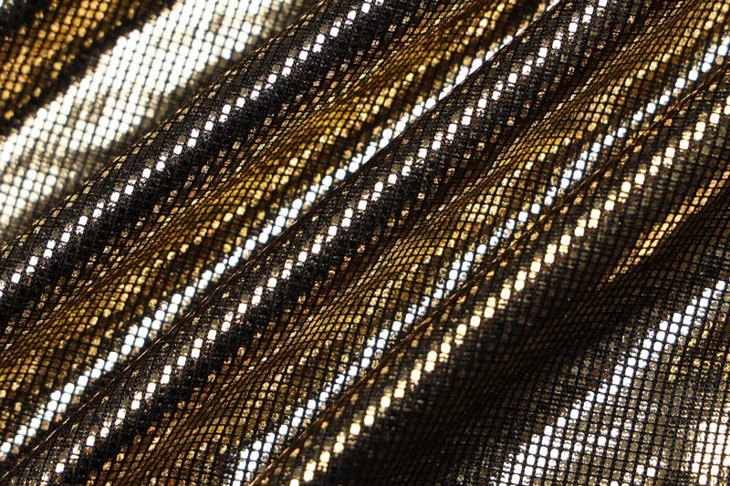 Sequin Drape Halter Mini Dress